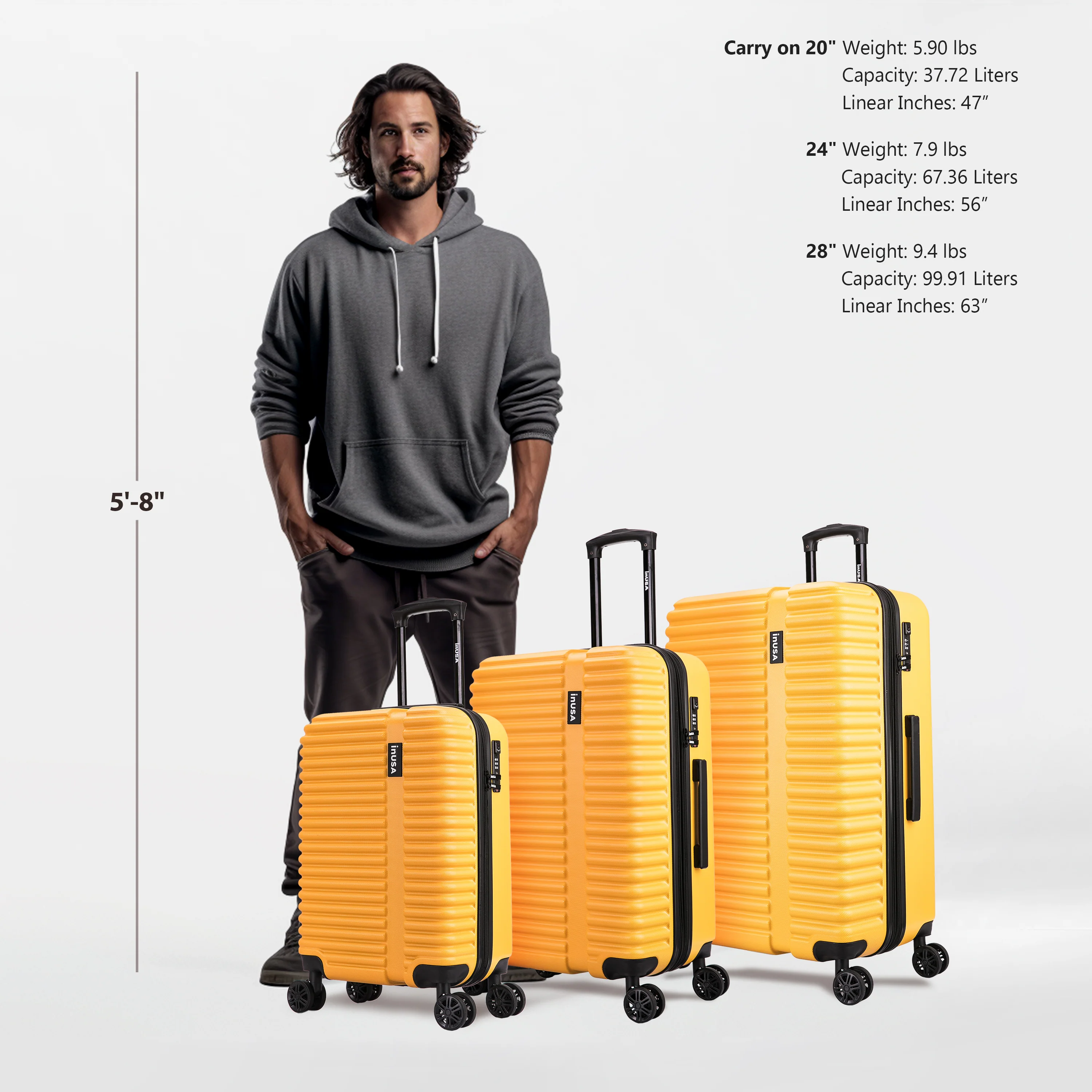 Ally 3 Piece Set 20''/24''/28'' - Image 18