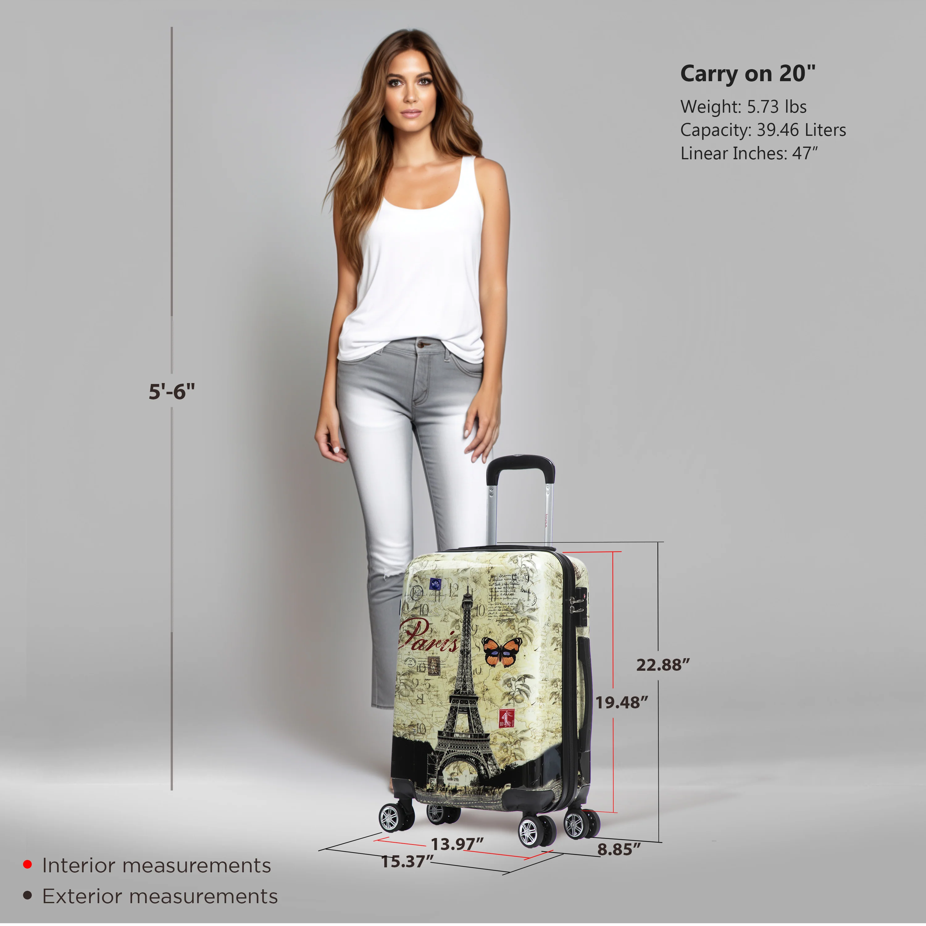 Prints Carry On 20" - Image 3