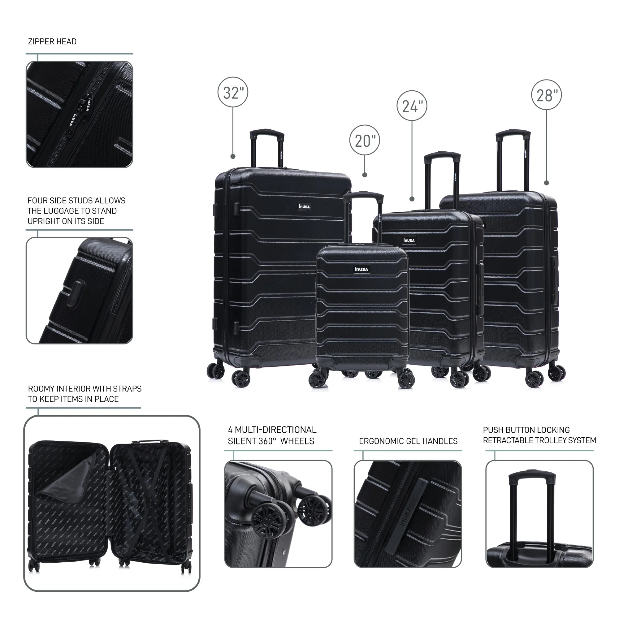 Trend 4 Piece Set  20''/24''/28''/32" - Image 40